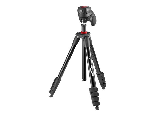 Joby Compact Action - 3 gamba/gambe - Nero - 155 cm - 1,16 kg