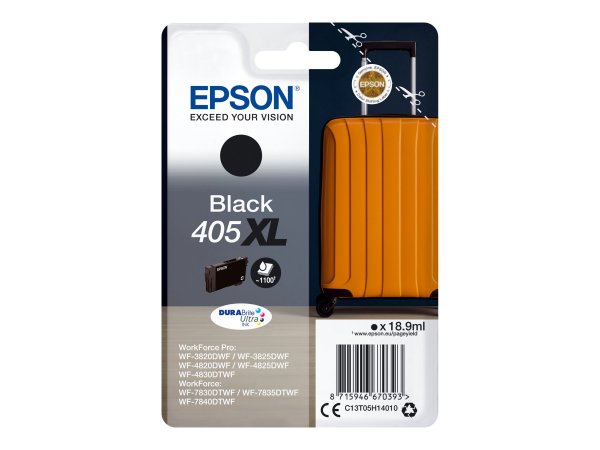 Epson 405XL - - XL - Schwarz - original - Originale - Cartuccia di inchiostro