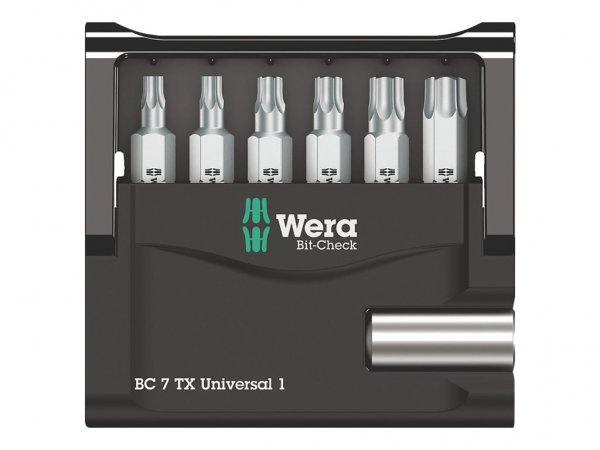 Wera 05056294001 - 6 pz - Torx Plus - TX10 - TX15 - TX20 - TX25 - TX30 - TX40 - 25 mm