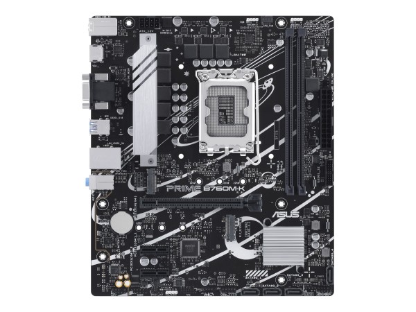 ASUS PRIME B760M-K - Motherboard - micro ATX - LGA1700-Sockel - B760 Chipsatz - USB 3,2 Gen 1 - 2,5