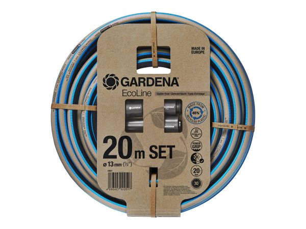 Gardena 18931-20 - 20 m - Sul suolo - Nero - Blu - Grigio - Plastica - Elastomero Termoplastico (TPE
