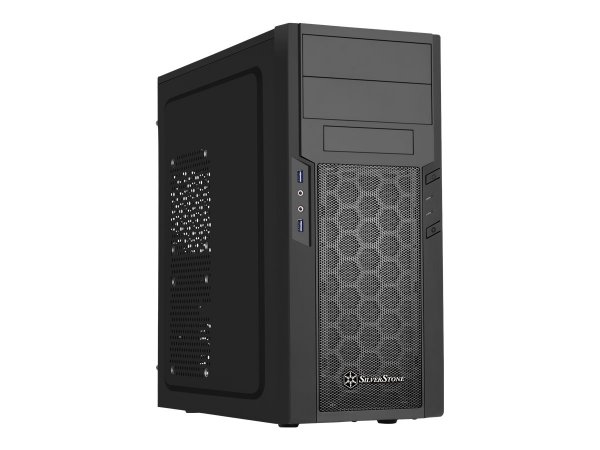 SilverStone PS13 - Mini Tower - PC - Nero - ATX - micro ATX - Plastica - Acciaio - Casa/ufficio