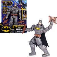 Spin Master DC Comics - Batman - Personaggio Deluxe Battle Strike Batman da 30 cm - 5 Accessori - O