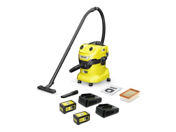Kärcher WD 4-18 Dual Battery Set 1.628-601.0 Akku-Nass-/Trockensauger