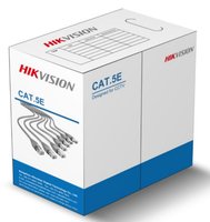 Hikvision DS-PL-5e networking cable Grey Cat5e U/UTP UTP - Cavo - Rete