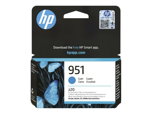 HP 951 Cyan Officejet Ink Cartridge - Originale - Cartuccia di inchiostro