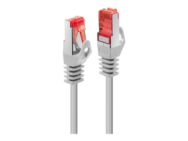 Lindy Patchkabel Cat6 S/Ftp Basic hellgrau - Cavo - Rete