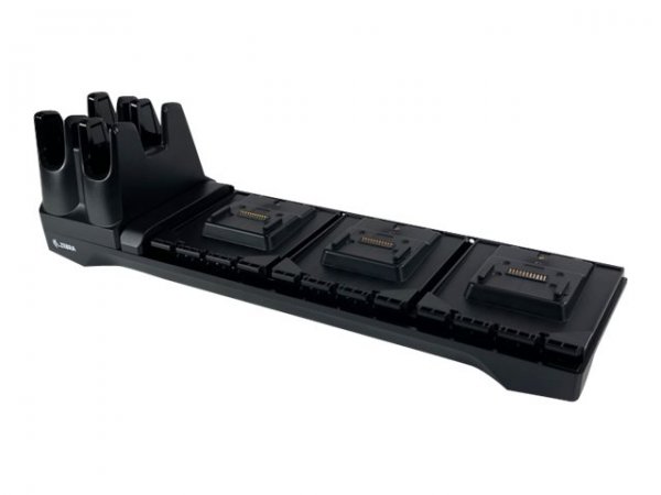 Zebra CRD3S4T-RFD49-BASE-CHG-1R - Interno - AC - Nero