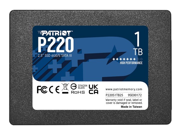 PATRIOT Memory P220 1TB - 1 TB - 2.5"