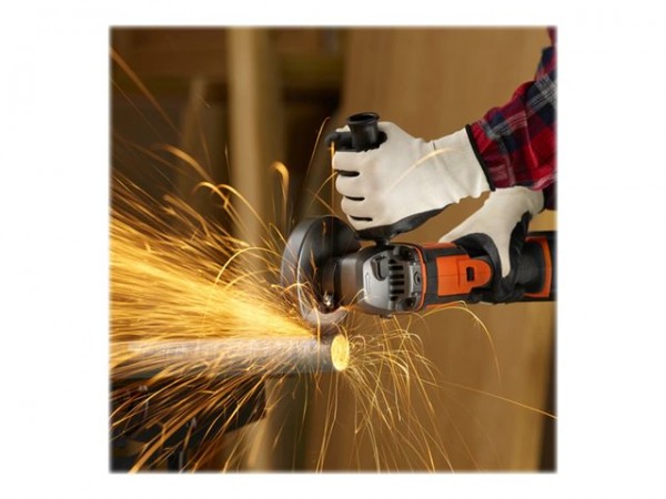 Black & Decker BCG720M1-QW - 8600 Giri/min - 12,5 cm - Batteria - 4 Ah
