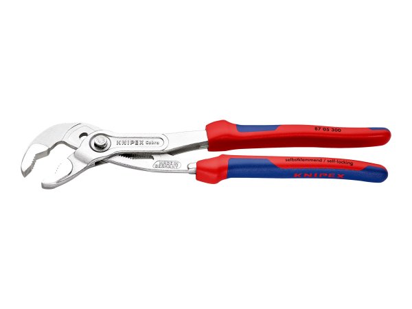 KNIPEX 87 05 300 - Pinze a becco di pappagallo - 7 cm - 6 cm - Acciaio al cromo vanadio - Blu - Ross