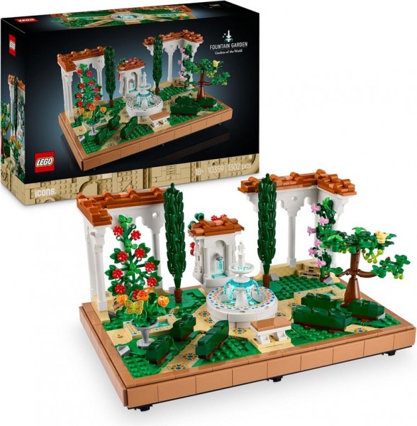 LEGO 10359 Icons Springbrunnengarten