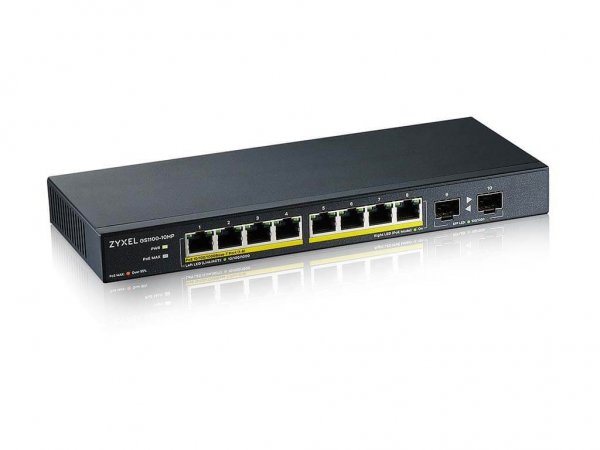ZyXEL GS1100-10HP v2 - Non gestito - Gigabit Ethernet (10/100/1000) - Supporto Power over Ethernet (