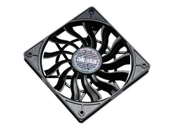 Akasa AK-FN078 - Ventilatore - 12 cm - 600 Giri/min - 1600 Giri/min - 30,32 dB - 54,55 pdc/min