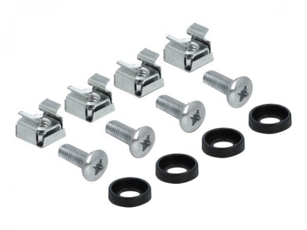 Delock Braccio del monitor da 19? nero - Nero - Metallo - 10 kg - 4U - Cina - 48,3 cm (19")