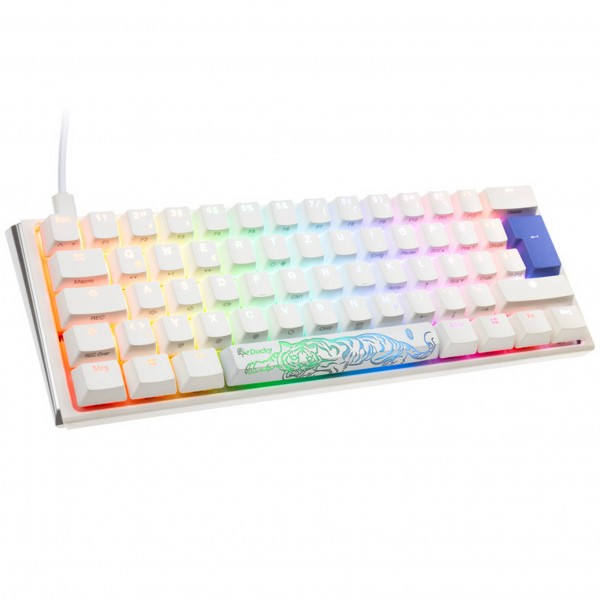 Ducky Channel One 3 Mini - Tastatur - Hintergrundbeleuchtung - USB - QWERTZ - Tastiera - QWERTZ