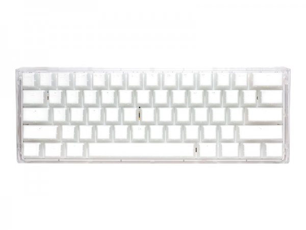 Ducky One 3 Aura White Mini Gaming Tastatur RGB LED - MX-Silent-Red - Tastiera - QWERTZ