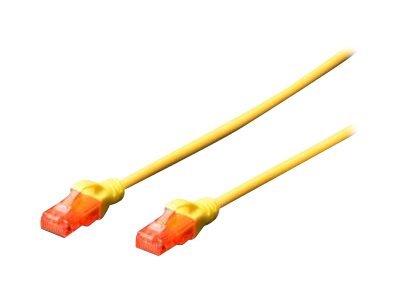 DIGITUS Cavo patch U/UTP CAT - LSZH - 5 m - Cat6 - U/UTP (UTP) - RJ-45 - RJ-45 - Giallo