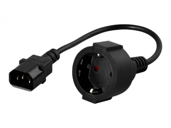 BlueWalker 91015003 - 0,2 m - Accoppiatore C14 - CEE7/3
