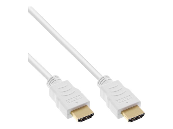 InLine Cavo HDMI 2.0 - High Speed - Ethernet - 4K2K - 4K3D - Premium - 3m - bianco