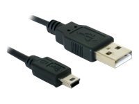 Delock Kabel USB 2.0 A Stecker> 2.0 Mini B - Cavo - Digitale/dati