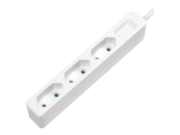LogiLink LPS229 - 1,5 m - Interno - Tipo C - IP20 - 1 mm² - Bianco