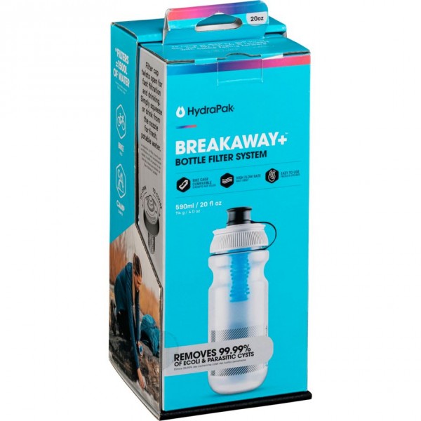 HydraPak Breakaway+ Trinkflasche mit Filter 600ml