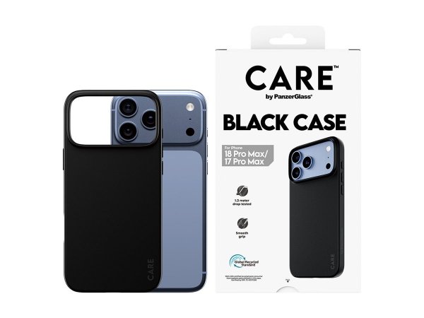 PanzerGlass CARE by TPU Case Schwarz iPhone 17 Pro Max