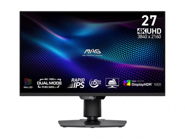 MSI MAG 274UPDF E16M - LED-Monitor - Gaming - 27" - - 27" - Schermo piatto (tft/lcd) - 68,6 cm