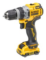 DEWALT DCD703L2T-QW - Trapano con impugnatura a pistola - Senza chiave - 1 cm - 1500 Giri/min - 2 cm