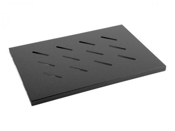 Lanberg AK-1001-B - Mensola per scaffale - Nero - Metallo - 120 kg - 1U - 48,3 cm (19")