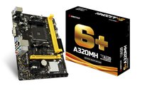 Biostar A320MH - AMD - Socket AM4 - AMD A - AMD Athlon - AMD Ryzen 2000 Series - AMD Ryzen 3000 Seri