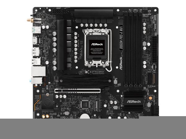 ASRock B860M Pro-A WiFi board/B860//SATA3/M.2/USB3.2/WiFi/BT/PCIe5.0/s - Scheda madre - Intel Sockel