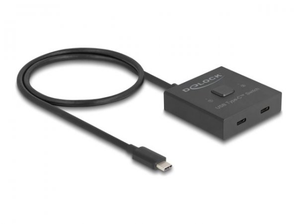 Delock USB Type-C Switch 2 auf 1 bidirektional 8K - Interruttore - 10 Gbps