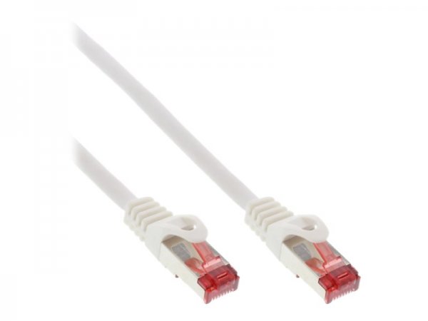 InLine Cavo patch Lan - S/FTP (PiMf) - Cat.6 - 250Mhz - PVC - CCA - bianco - 5m