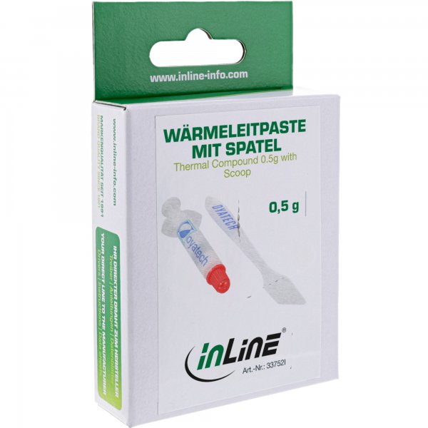 InLine Pasta termica - 0,5 g - con spatola