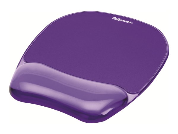 Fellowes 9144104 - Viola - Monocromatico - Gel - Plastica - Riposo del polso - Barra appoggiaferro a
