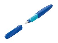 Pelikan 814744 - Blu - Pennino circolare - Acciaio inossidabile - Medio - Ambidestro - Germania