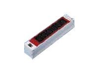 Rittal DK 7856.082 - 6 presa(e) AC - Interno - Accoppiatore C13 - Alluminio - Plastica - Alluminio -