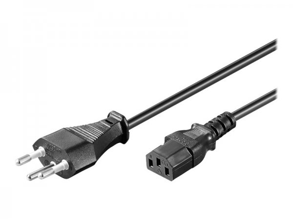 Goobay 93617 - 2 m - SEV 1011 - IEC C13 - H05VV-F3G - 230 - 250 V