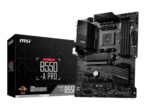 MSI B550-A PRO - Motherboard - ATX - Socket AM4 - AMD B550 Chipsatz - USB-C Gen2, USB-C Gen1, USB 3.