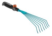 Gardena 08917-20 - Rastrello a mano - Acciaio - Duroplast - Nero - Arancione - 1 pz - 120 mm