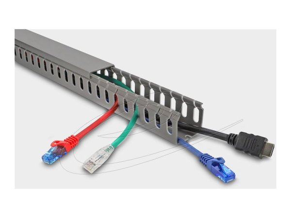 Delock Verdrahtungskanal - Länge grau