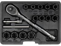 Yato YT-05897 screw/bolt extractor 16 pc s