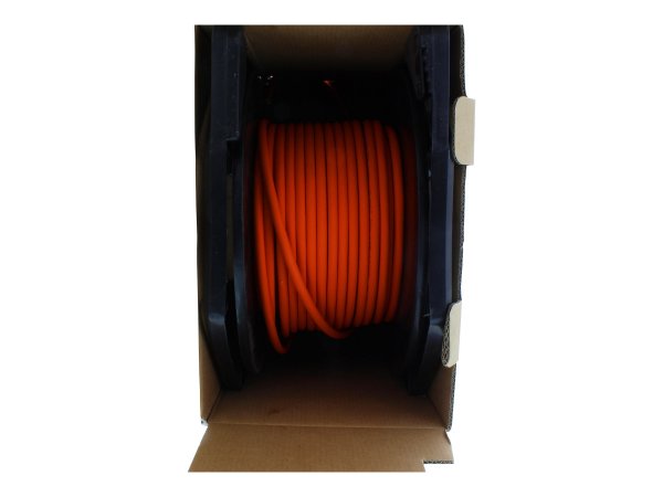 InLine Matassa Cavo Cat.7a - S/FTP(PiMF) - 1200MHz - halogenfree - arancio - 500m