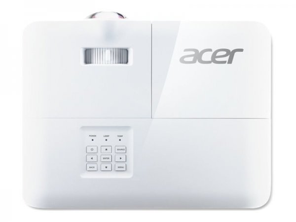 Acer S1386WH - 3600 ANSI lumen - DLP - WXGA (1280x800) - 20000:1 - 16:10 - 914,4 - 7620 mm (36 - 300