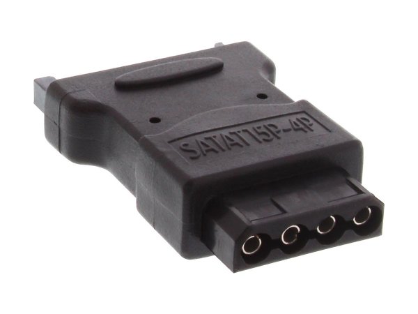 InLine Adattatore SATA Power Typ-L 15pin maschio a 4pin femmina 5,25" (LP4)