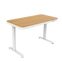 TUCANO Electric height adjustable desk ET119W-C white/oak