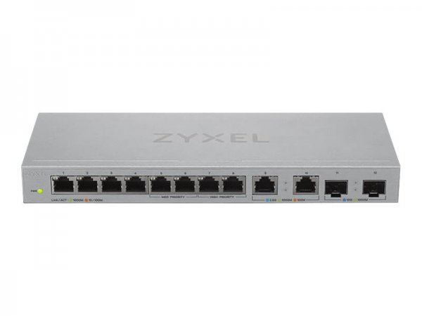 ZyXEL XGS1010-12-ZZ0102F - Non gestito - Gigabit Ethernet (10/100/1000) - Full duplex