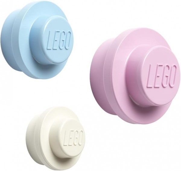 LEGO R.C. Wandhalter wei? blau rosa| 40161736
